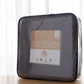Australian Made Wool Twill Grey Blankets by Bambi