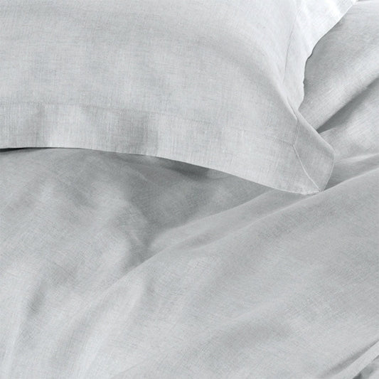 Abbotson Silver Linen Tailored Pillowcase Pair by Sheridan
