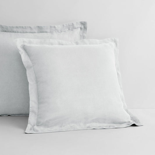 Abbotson Silver Linen Tailored European Pillowcase by Sheridan