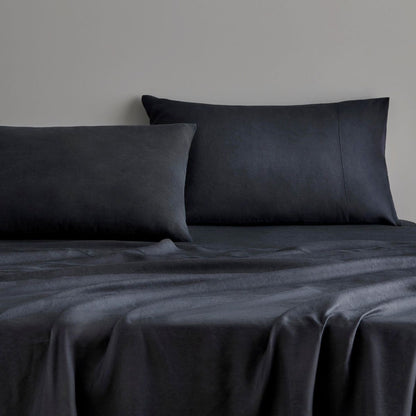 Abbotson CARBON Linen Fitted Sheet by Sheridan