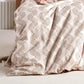 Aida Coral Quilt Cover Set by Linen House