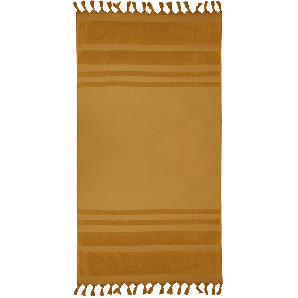 Hammam AURORA MUSTARD Towel by Bambury