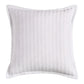 Evora White European Pillowcase by Bianca