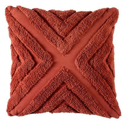Haven 43x43cm Filled Cushion Terracotta by Bianca