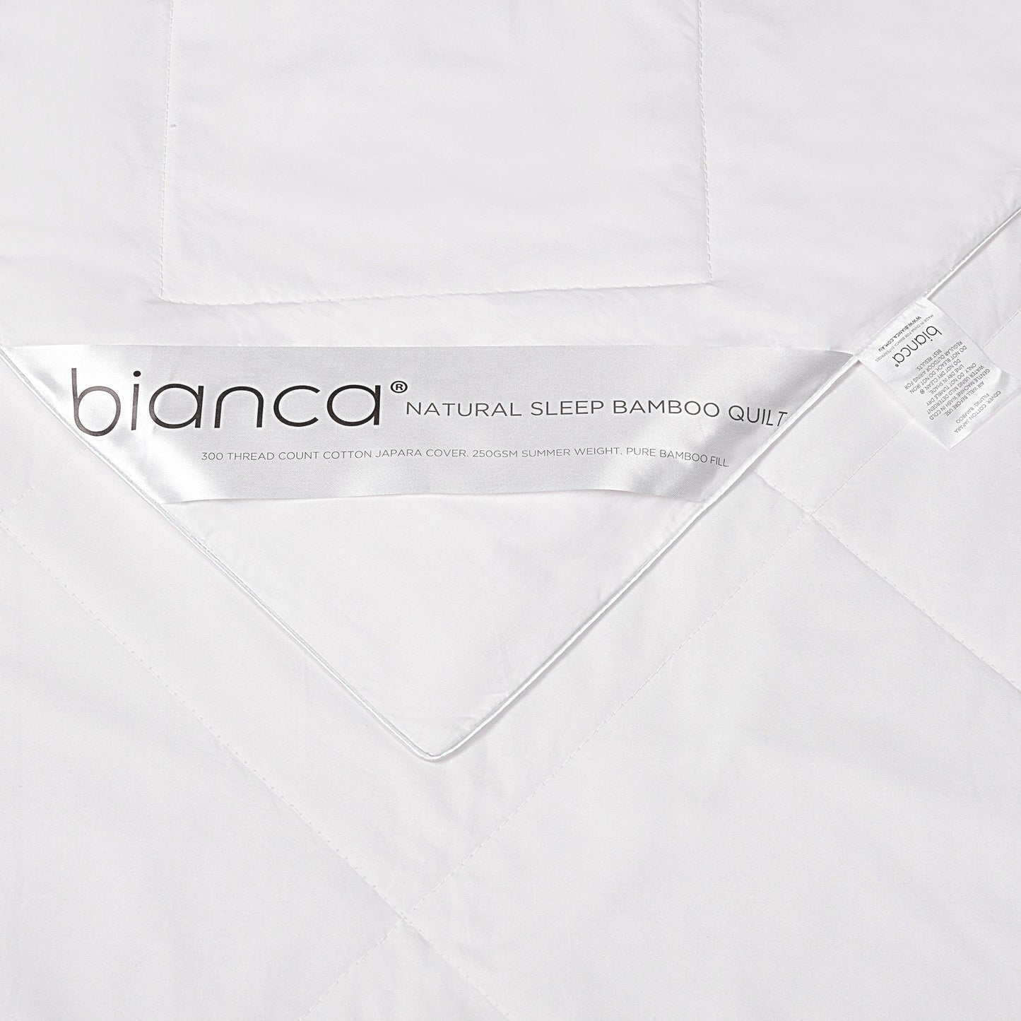 Natural Sleep Bamboo 250GSM Summer Weight Quilt by Bianca