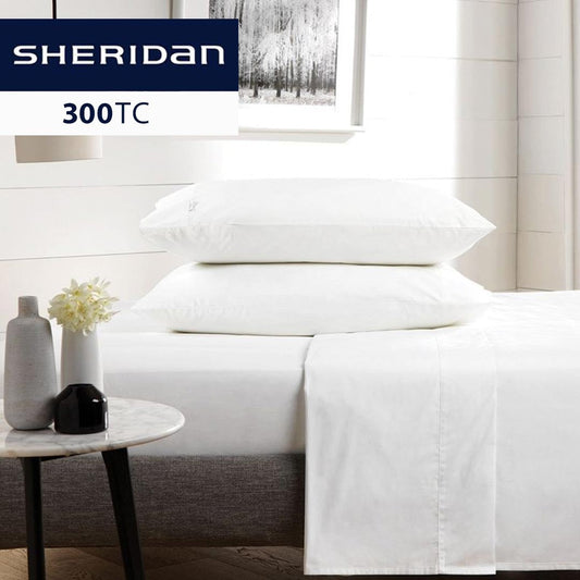 Classic Percale 300TC Sheet Set by Sheridan