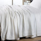Cotton Waffle Blanket SNOW by Sheridan
