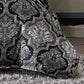 Chamonix Silver Quilt Cover Set by Davinci