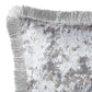 Trieste Silver Square Cushion by Davinci