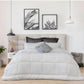 Ella White 3pc Comforter Set by Ardor