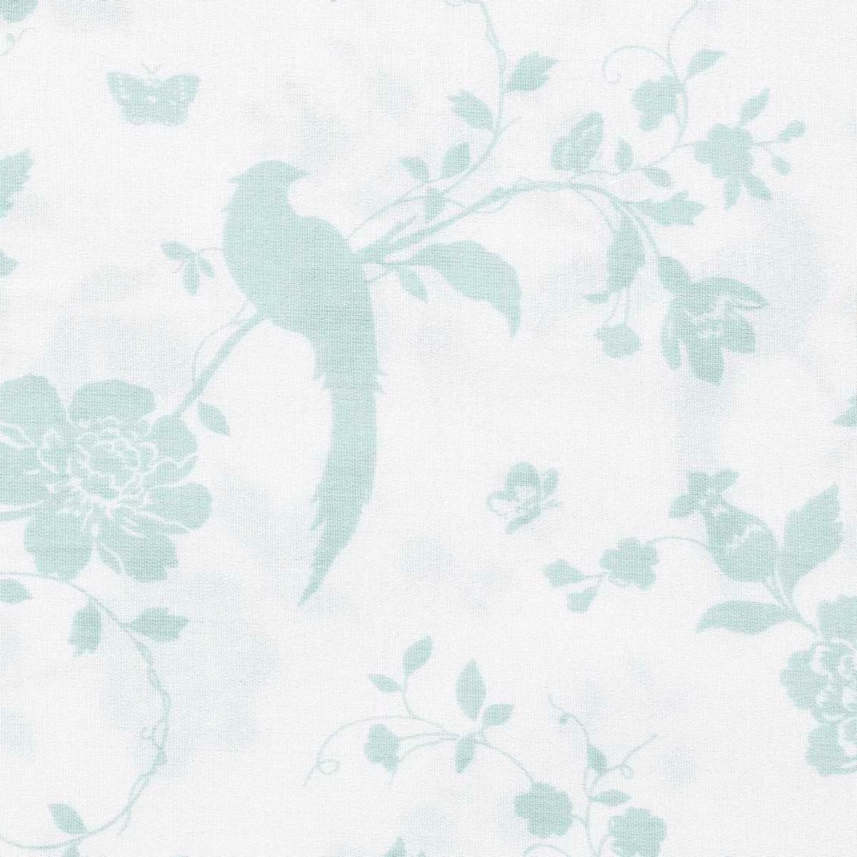 Garden Palace Duck Egg Blue Cotton Sheet Set by Laura Ashley