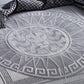 Massimo Silver Quilt Cover Set by Davinci