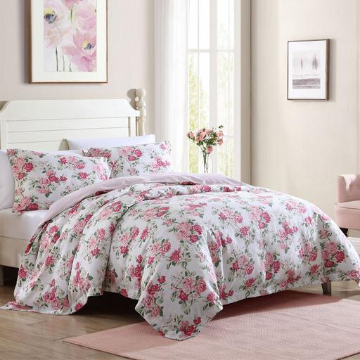 Lidia Quilt Cover Set by Laura Ashley