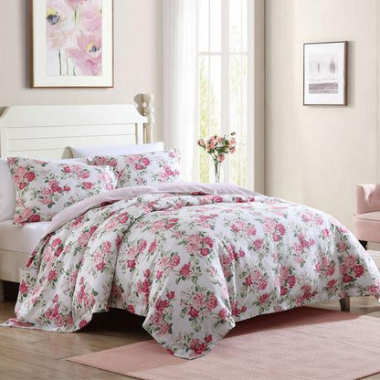 Lidia Quilt Cover Set by Laura Ashley