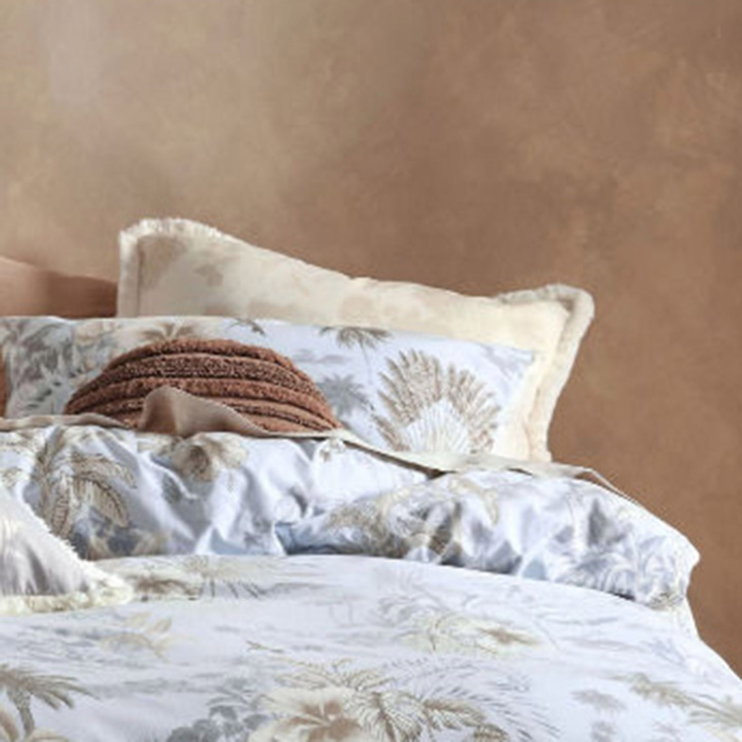 Alonna Sky Quilt Cover Set by Linen House