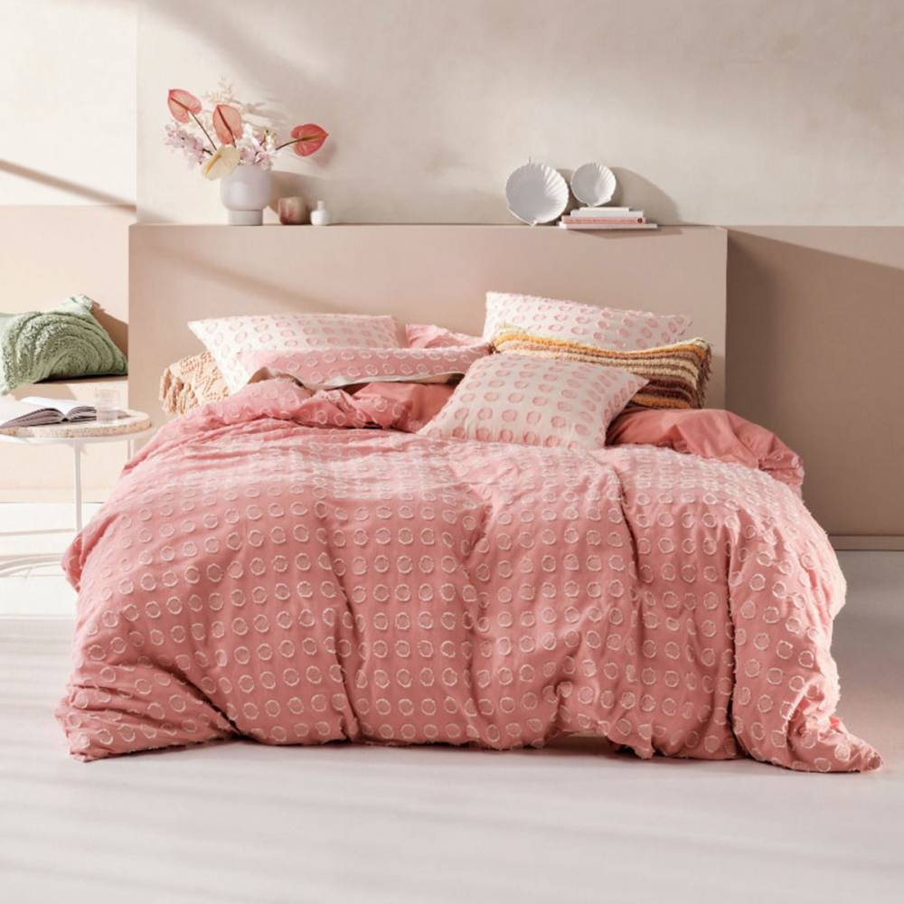 Benedita Blossom Quilt Cover Set by Linen House