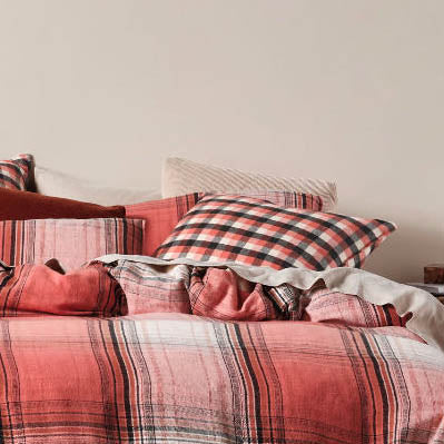 Carricklea Quilt Cover Set Brandy by Linen House