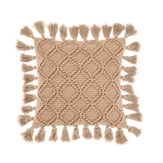 Circlet Biscotti Cushion 48 x 48cm by Linen House