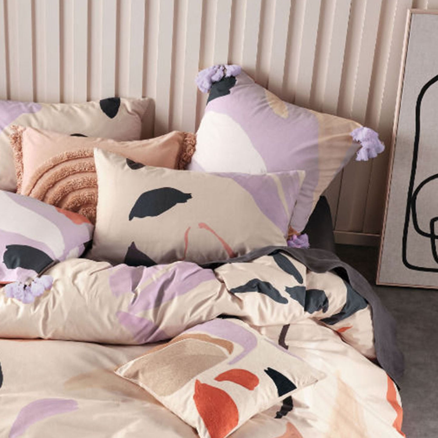 Della Quilt Cover Set by Linen House