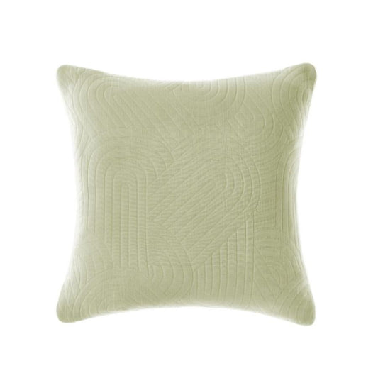 Lila Wasabi Cushion 48 x 48 cm by Linen House