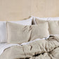 Nimes Natural Linen Coverlet by Linen House