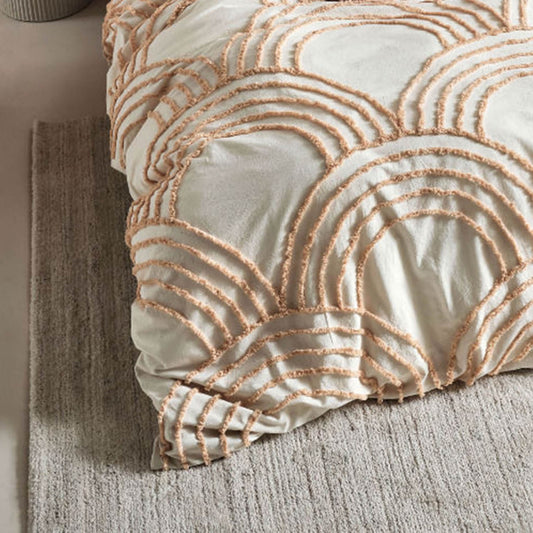 Ojai Sugar Quilt Cover Set by Linen House