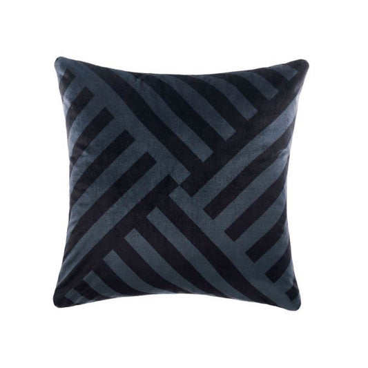 Phoenix 48 x 48cm Cushion Slate by Linen House