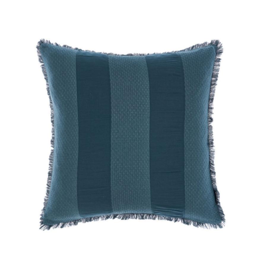 Shrimpton Slate Cushion 45 x 45 cm by Linen House