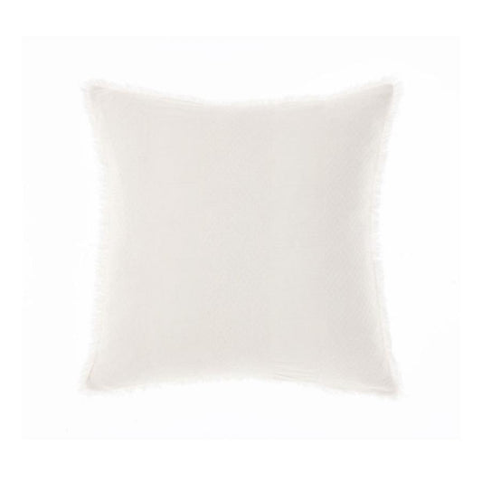 Shrimpton White Cushion 45 X 45 cm by Linen House
