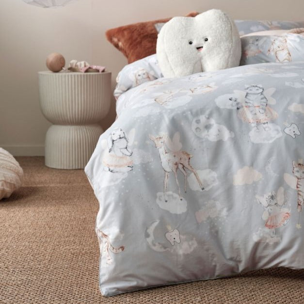 I Wish Upon a Tooth Fairy Quilt Cover Set by Linen House Kids