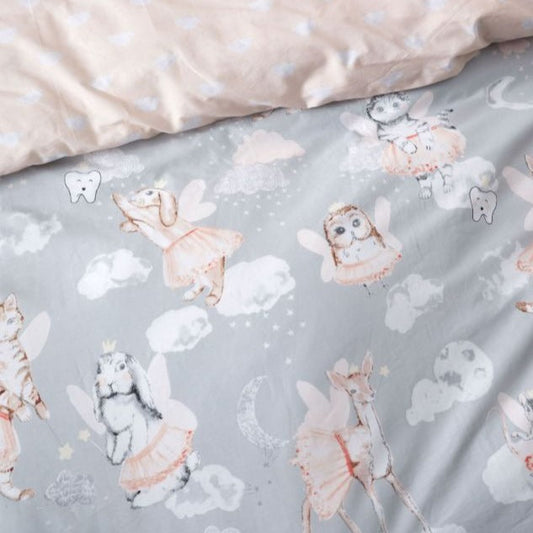 I Wish Upon a Tooth Fairy Quilt Cover Set by Linen House Kids
