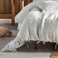 Abigail White Quilt Cover Set by Linen House