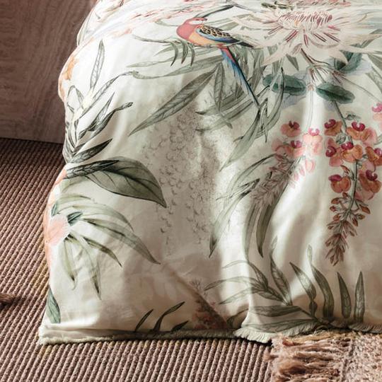 Briella Stone Quilt Cover Set by Linen House