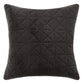 Heath European Pillowcase Black