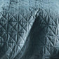 Heath Quilt Cover Set Teal by Linen House