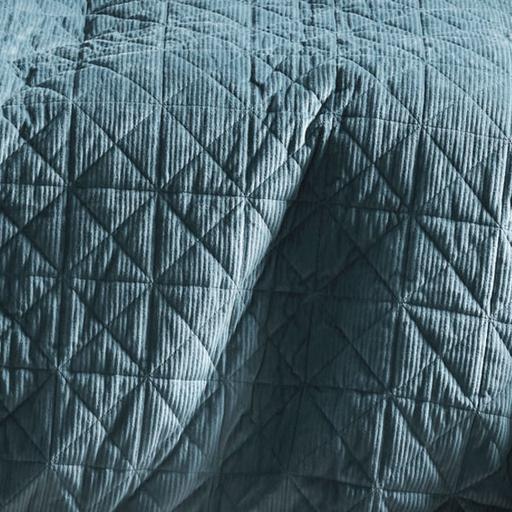 Heath Quilt Cover Set Teal by Linen House