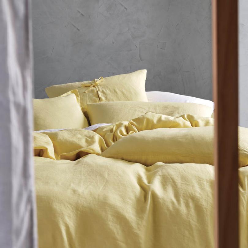 Nimes Meadow Linen Quilt Cover Set by Linen House