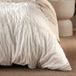 Shrimpton White Quilt Cover Set by Linen House