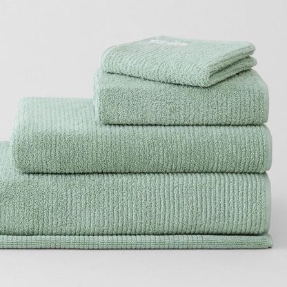 Living Textures Trenton Towel Collection by Sheridan PEPPERMINT