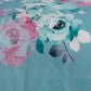 Fleur Mint Quilt Cover Set by Logan and Mason