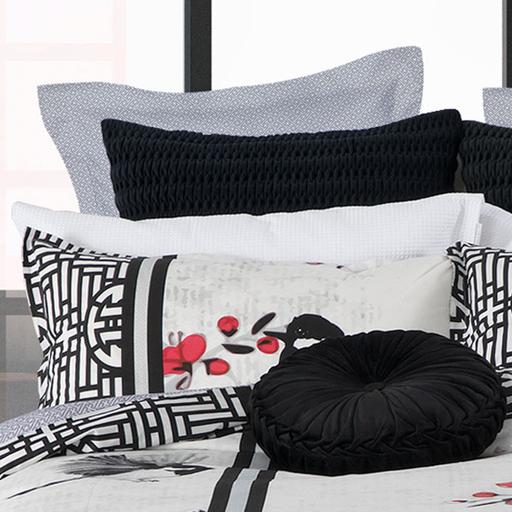 Noto White Quilt Cover Set  By Logan & Mason