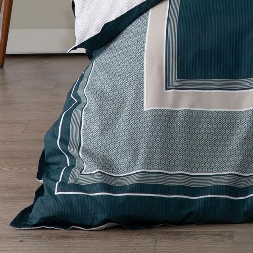 Pomeroy Teal Quilt Cover Set By Logan & Mason
