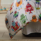 Robots Multi Quilt Cover Set by Logan and Mason Kids