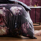 Marbella Charcoal Quilt cover set by Logan and Mason Platinum