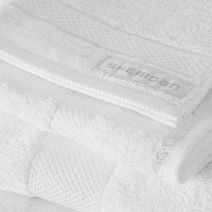 Luxury Egyptian Towel Gift Set by Sheridan SNOW