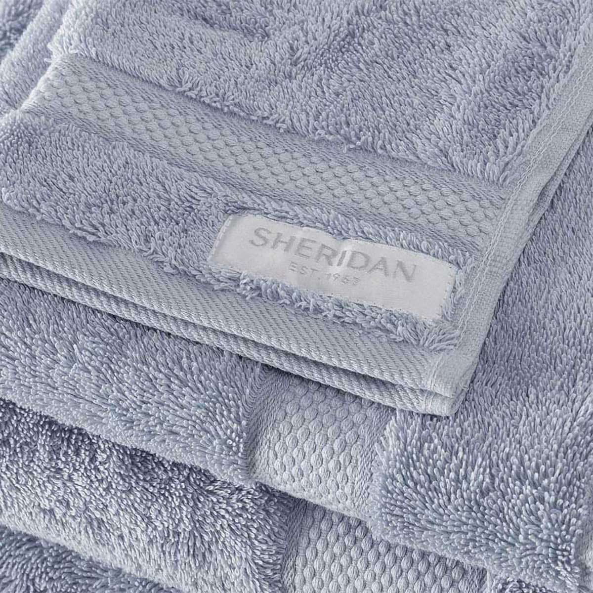 Luxury Egyptian DUSTY BLUE Towel Collection by Sheridan