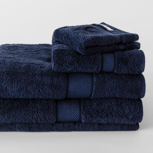Luxury Egyptian ROYAL NAVY Towel Collection by Sheridan