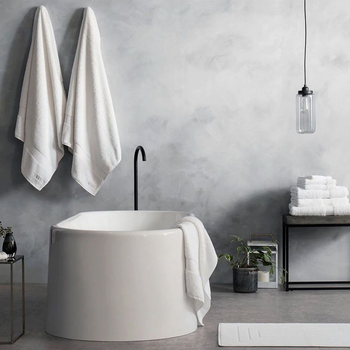 Luxury Egyptian SNOW Towel Collection by Sheridan