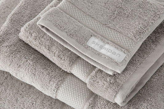 Luxury Egyptian CLOUD GREY Towel Collection by Sheridan