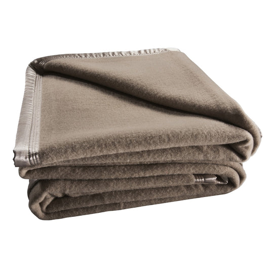 Australian Wool Blanket 480gsm Mocca by bianca